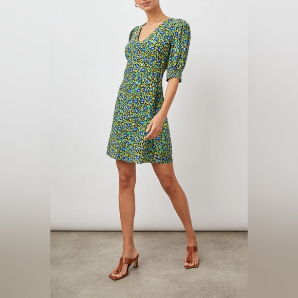 RAILS | Roma dress in abstract garden | size Medium - Picture 1 of 10